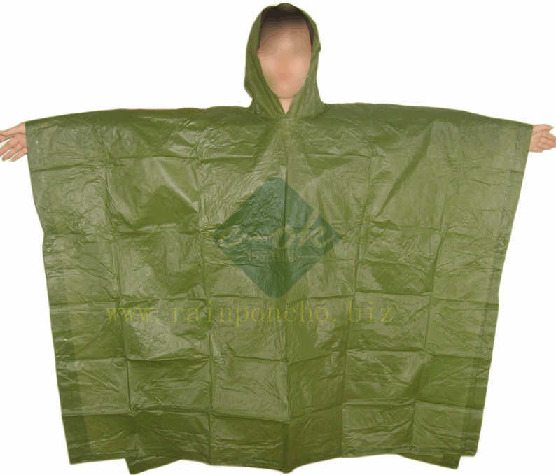 China green pvc rain poncho supplier rain poncho wholesale
